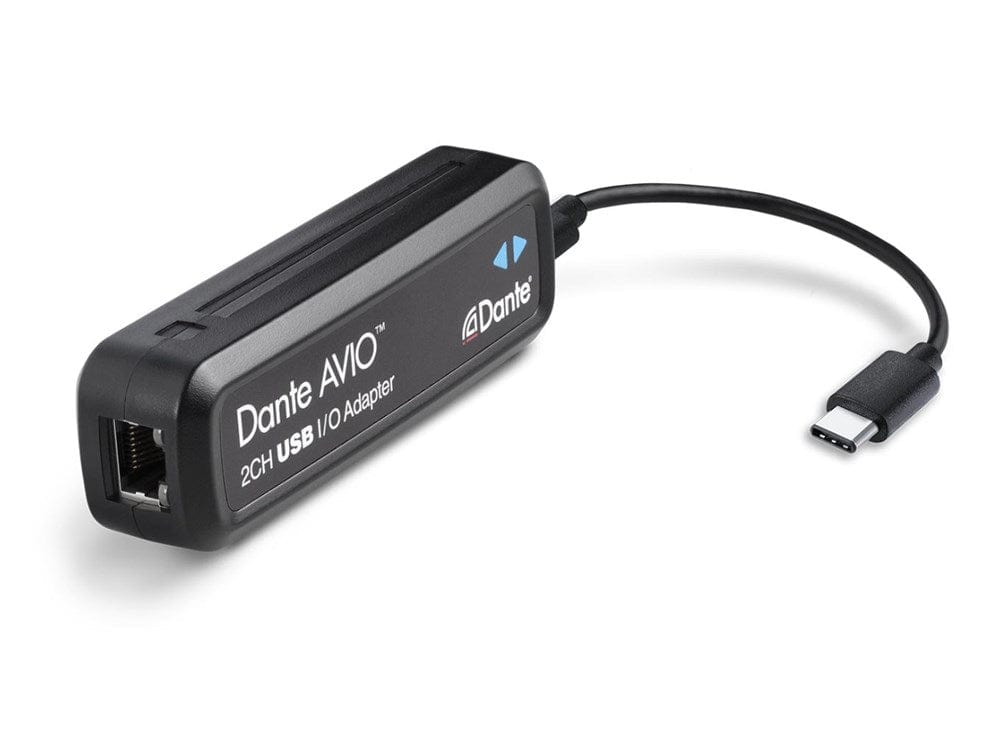Audinate Adapter Dante AVIO USBC IO Adapter 2x2
