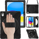 Generic - Grip Case Tablet Case Shoulder and Hand Strap Case - iPad 11" 11th Gen