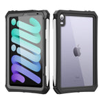 IP68 waterproof case for iPad Mini 6th Gen – durable, stylish design with 30-minute water protection and 2m drop resistance