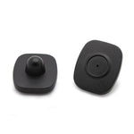 Mini square tag black 43x52mm for RF 8.2MHz retail security systems
