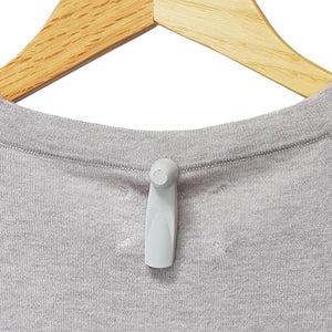 Retail security pencil tag in grey for clothing and sporting goods