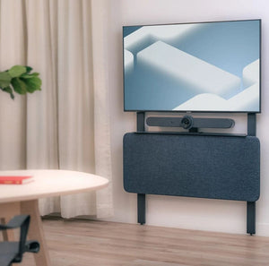 Structured mounting for cameras, soundbars, and small-form PCs with Hecklers Video Meeting Hub