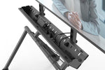 Heckler TV Cart Accessory Hub for Heckler Mobile Fleet - Black