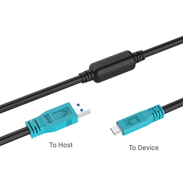 Newnex Cables & Power 8M Active USB 3.2 USB-A to USB-C Cable USB 3.2 Gen 2x1, 10Gbps, A to C