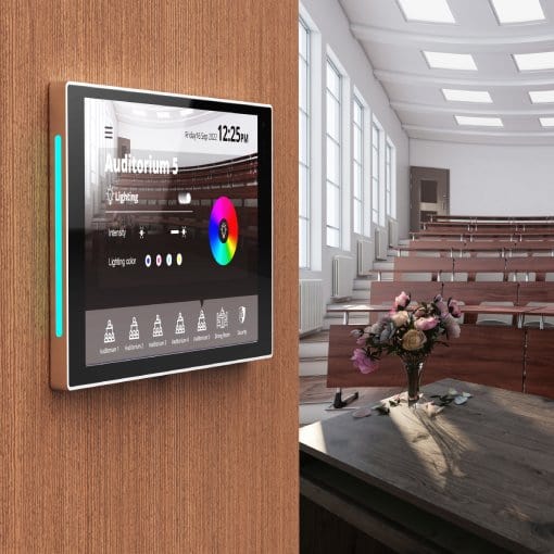 Streamlined smart control with NFC, PoE+, and high-resolution display