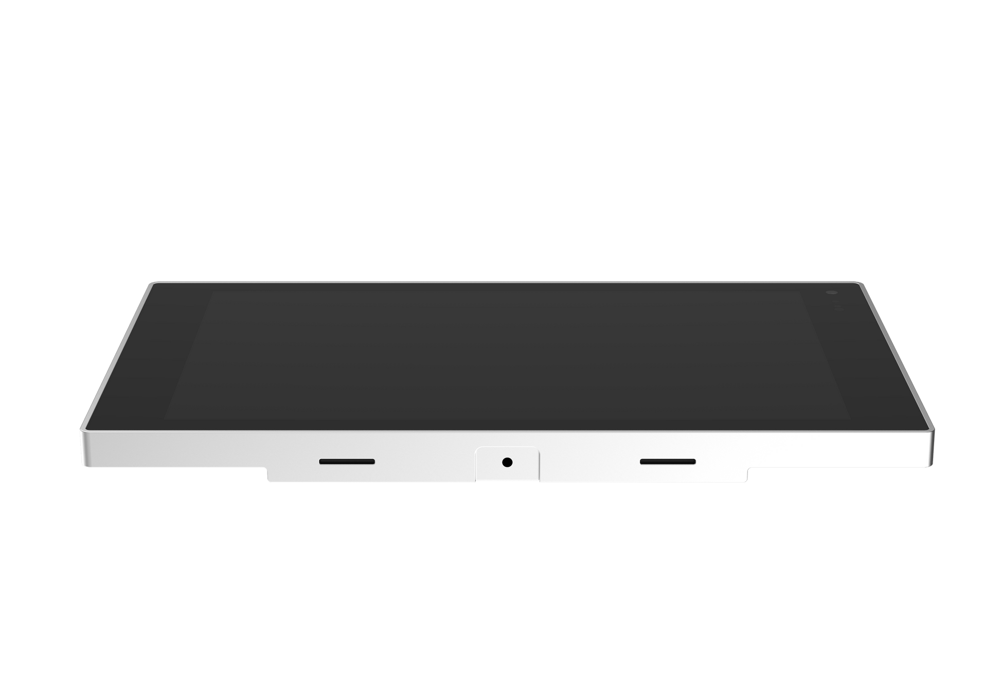 Compact 8" touch server with future KNX integration and built-in 5MP camera