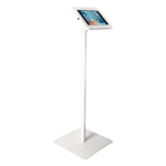 Tab Secure Universal Floor Stand iPad 10.2 7-9th Gen / White Tab Secure Freestanding Tablet Display