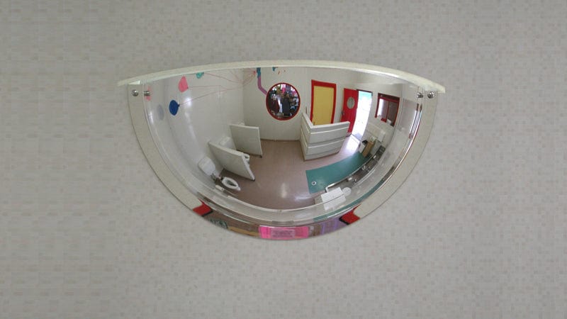 Acril Convex Security Mirror Indoor Half Dome Acrylic Deluxe Mirror