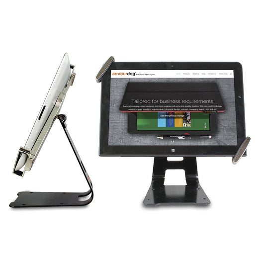 tilts and rotates for ease of use POS, sign in mangement solutions, Case OZ, Bosstab, Vidabox, Edge