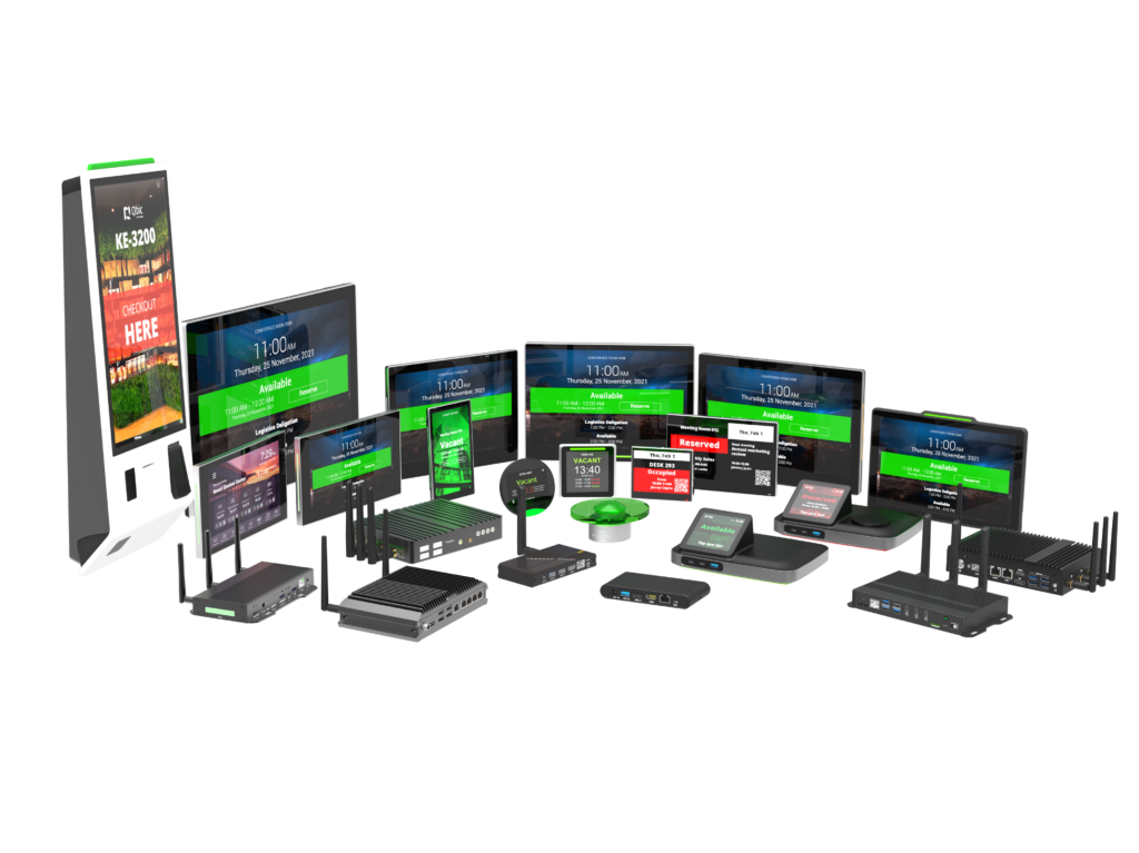 Qbic Smart Displays, Booking Panels & Workplace Technology