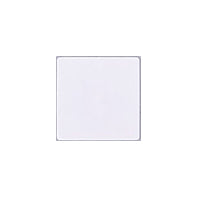 RF White Square Label - 30x30mm
