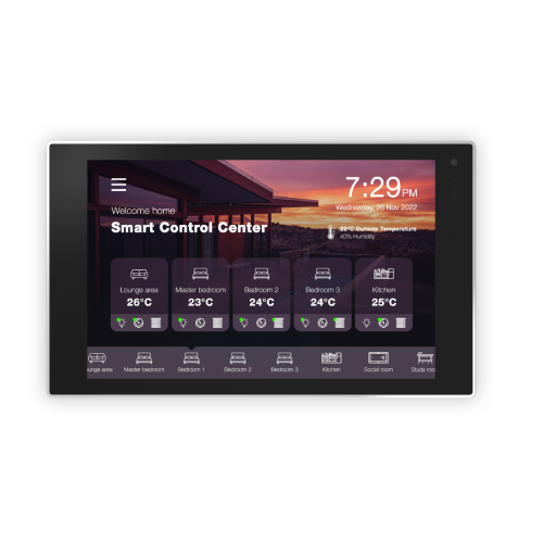 Luminen 8 - Smart Control with Touch Screen, Gateway and Mini Server for Home Automation