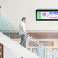 Advanced Network Devices HD IP display with speaker and two-way intercom (IPCSHD-MB), synced clock and audio