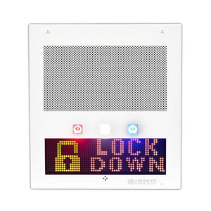 Advanced Network Devices IP Smart Button IP Speaker with LED Display