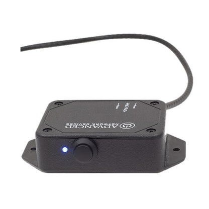 Advanced Network Devices Smart IP Button (IPBTN), concealed under counter, ready for instant alert activation