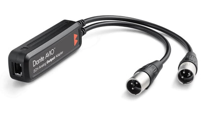 Audinate Dante AVIO Analog Output Adapter 0x2 (ADP-DAO-AU-0X2), main product image