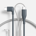 Bouncepad Cables & Power Reinforced 2m USB-C to USB-C Charge Cable