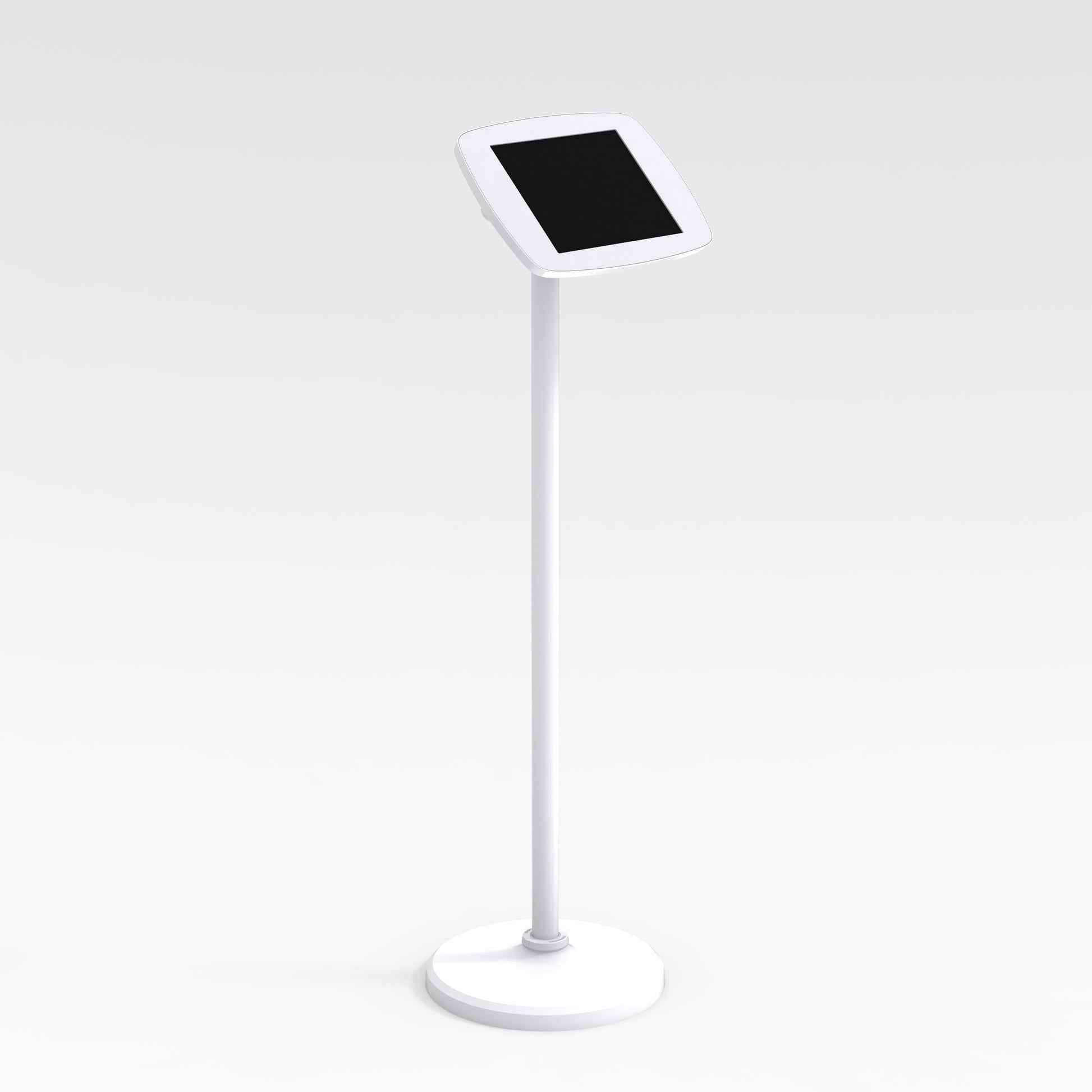 Bouncepad iPad Floor Stand iPad 10.2 7th Gen / White / Covered Home Button & Front Camera Bouncepad Floor Stand - iPad