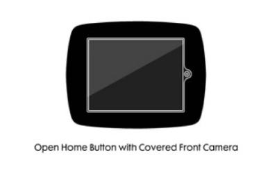 Bouncepad iPad Floor Stand iPad 9.7" / White / Exposed Home Button and Covered Front Camera Bouncepad Floor Stand + Brother Printer Bracket - iPad