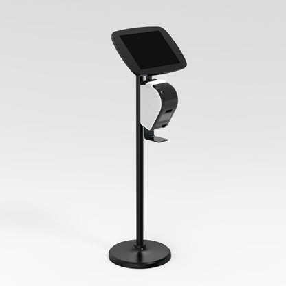 Bouncepad Samsung Floorstand Galaxy Tab A9+ 11 (2023) / Black / Exposed Home Button & Front Camera Bouncepad Floorstand + Brother Printer Bracket - Samsung