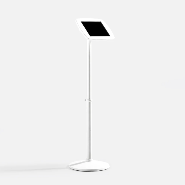 Bouncepad Surface Floor Stand Surface Pro 8/9/10/11 / White / Exposed Front Camera and Home Button Elevate - Surface