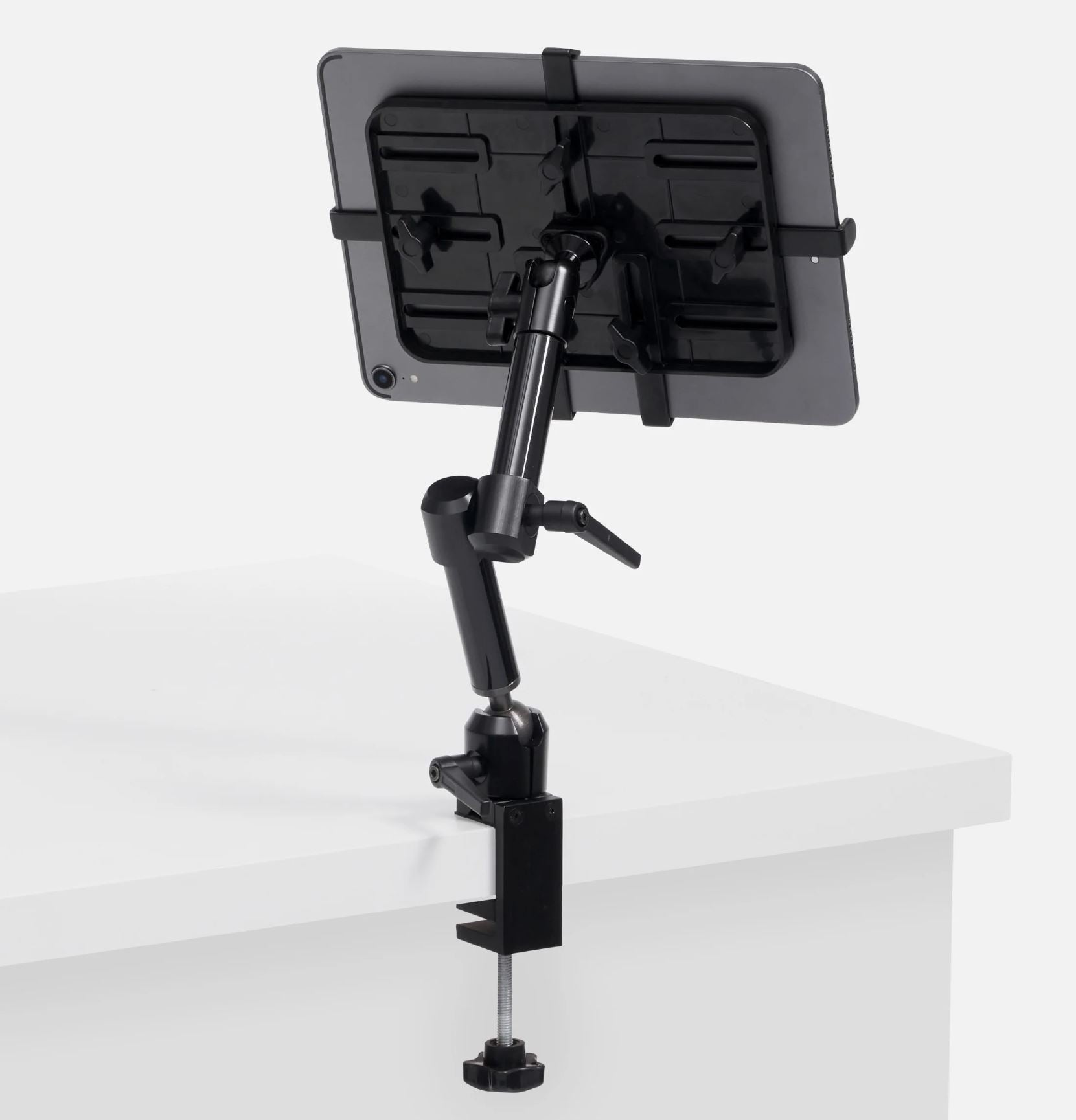 Bouncepad Universal Desk Mount Utility - Tablet and iPad Clamp Mount with 140mm Flexible Arm Mount