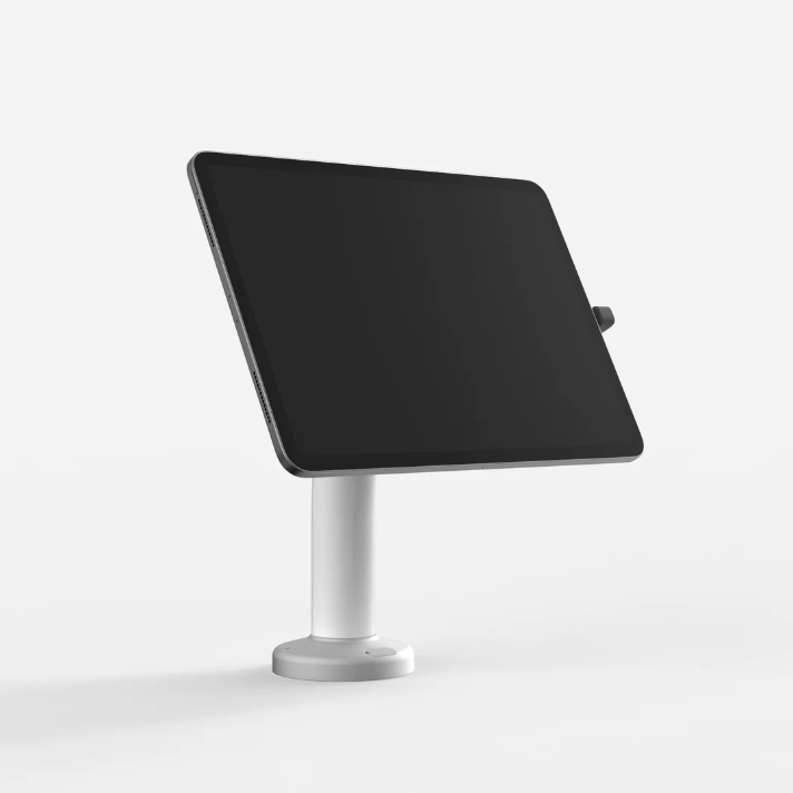 Bouncepad Universal Desk Mount White Core Swivel 60