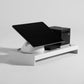 Bouncepad Universal Desk Mount White / White Bouncepad Eddy and Caddy