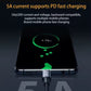 C-Link Tablet Enclosure 0.25m length 10Gbps Gen2 Type-C USB 3.1 Male To USB-C Female Extension Data 100W Charging Right Angled Extender Cord Reversible Design