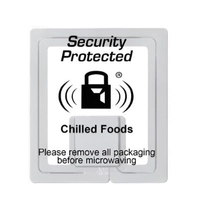 Checkpoint Soft Tag 4210 RF EP Food Clear Padlock Label (42mm x 37mm)