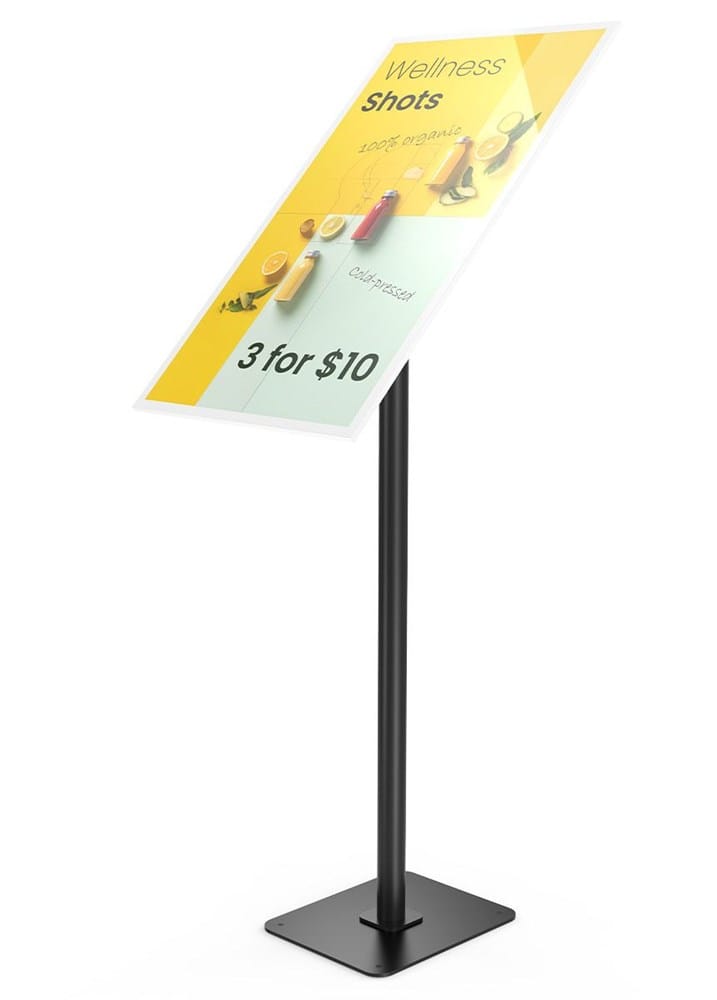 Compulocks Universal Floor Stand Swift Floor Stand for the Samsung E-Paper Smart Signage
