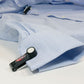 Forstag Ink Tag securely attached to a long sleeve shirt without damaging fabric