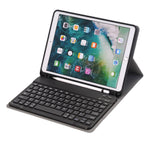 Generic - Grip Case Tablet Case Bluetooth Keyboard with Leather Folio for iPad 10.2 7-9th Gen