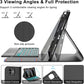 Generic - Grip Case Tablet Case Bluetooth Keyboard with Leather Folio for iPad Air 11 6th Gen