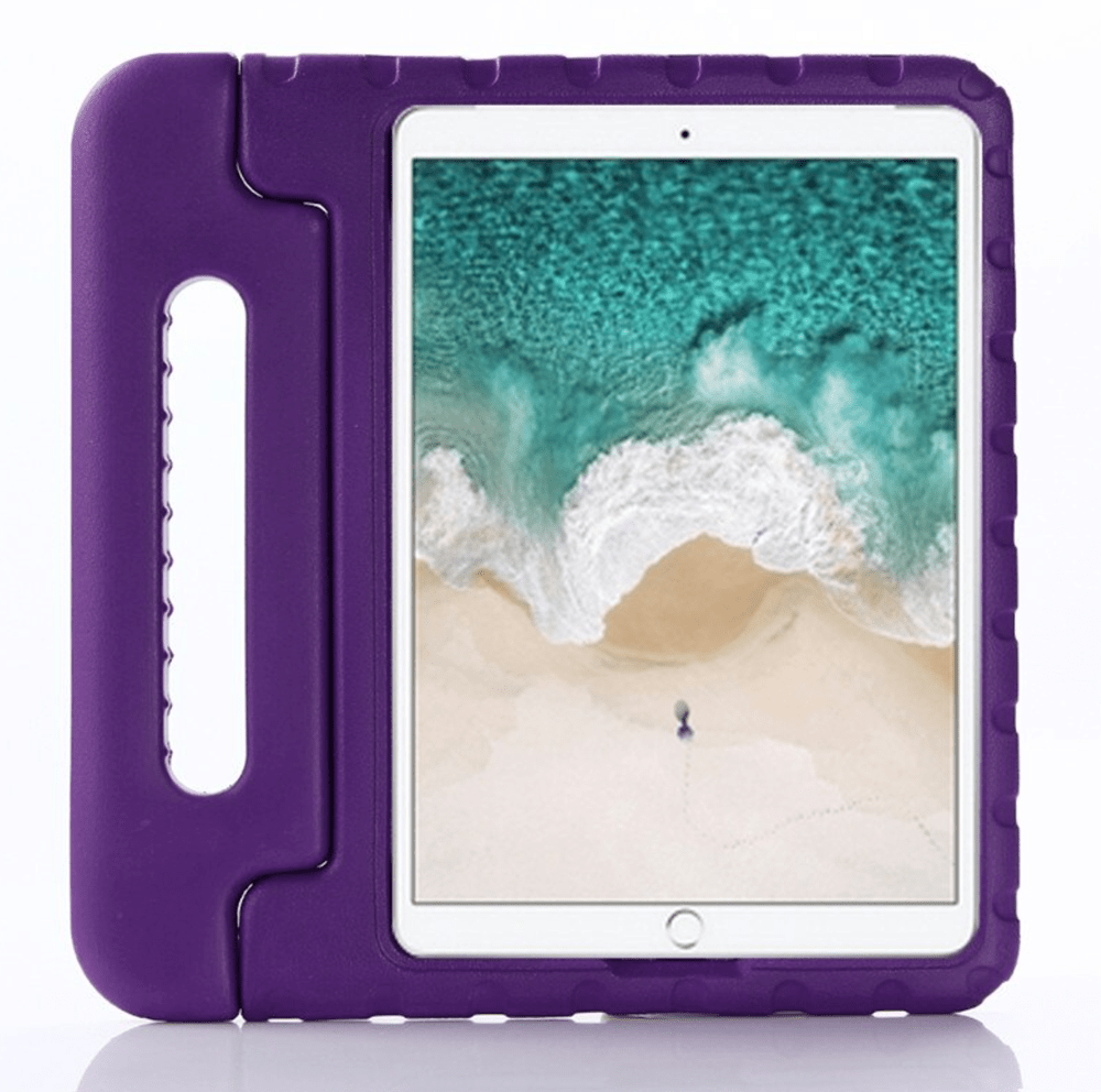 Generic - Grip Case Tablet Case Purple EVA Shockproof Case - iPad 10.2 7-9th Gen
