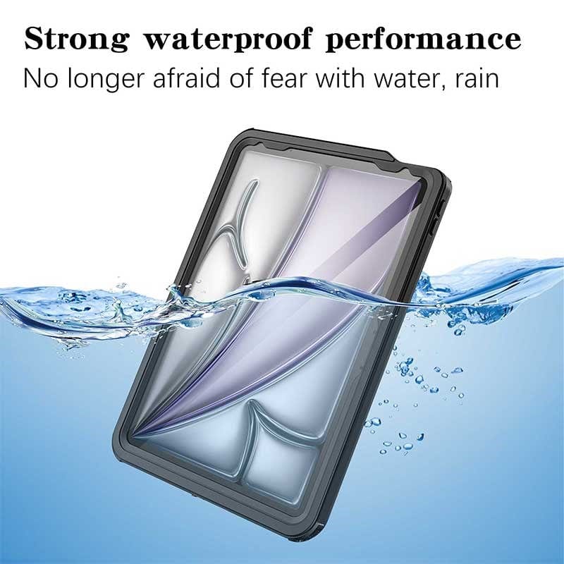 Generic - Grip Case Tablet Case Waterproof Case (IP68) - iPad Air 11 6th Gen