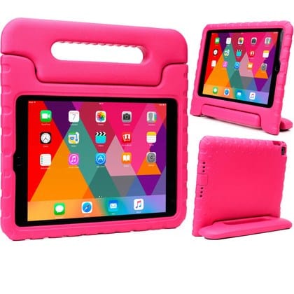 Generic - Grip Case Tablet Enclosure Pink EVA Shockproof Case - iPad Air 11" M2 & M3