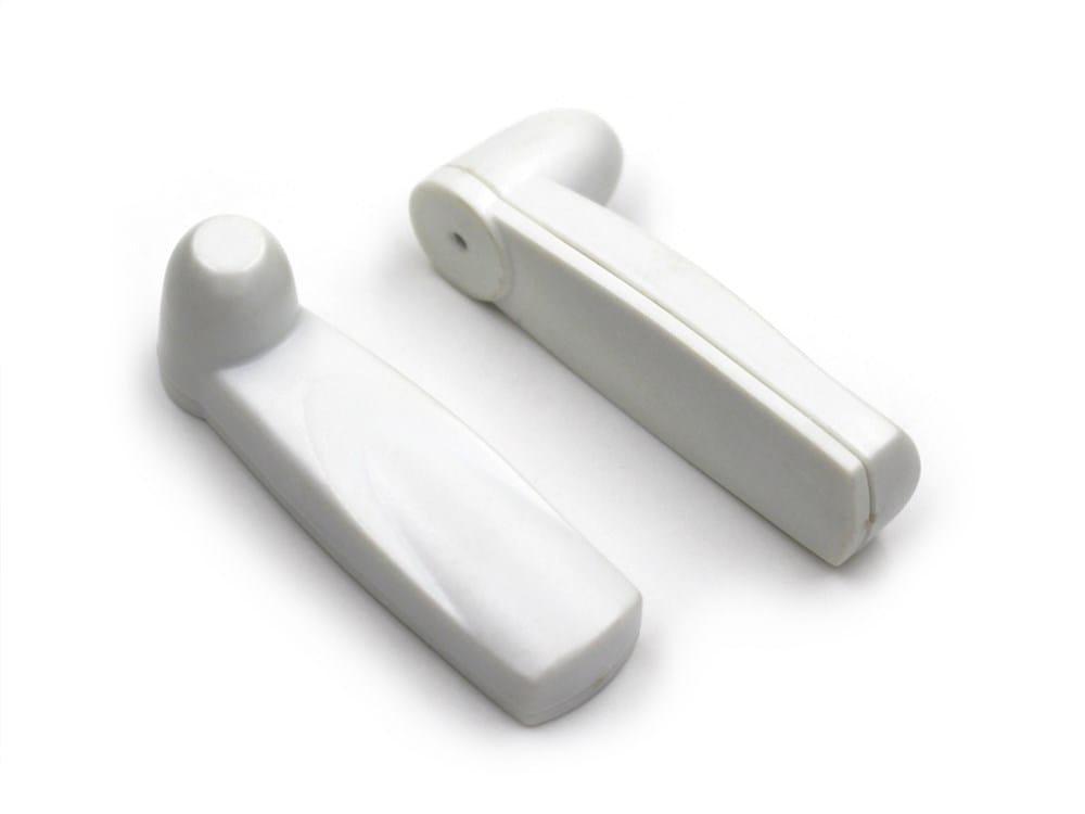 Generic Hard Tag 8.2 MHz Superlock Pencil Tag - White
