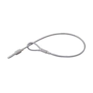 Generic Lanyard Tag White Double Loop Lanyard Tag - 175mm