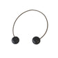 Black 400mm Dummy Alarm Tether