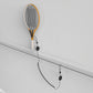 Anti-Theft Alarm Tether, 100dB Security Cable (HT-3020-DW), white