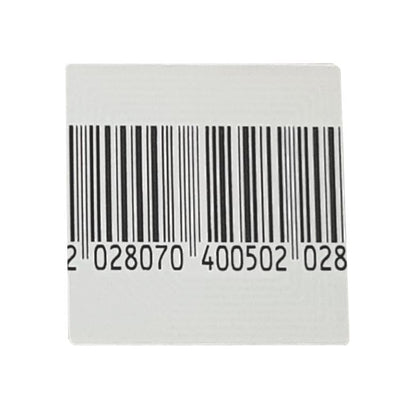 Generic Soft Tag 1000 Labels per roll RF White Square Label with Barcode - 40x40mm