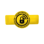 Generic Soft Tag AM 58KHz Security Protected Yellow Label - 1000 per roll