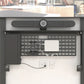 Heckler Video Meeting Hub with concealed pathways for a tidy and professional setup.