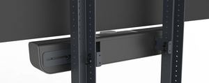 Heckler AV Hardware Black Soundbar Mount for Heckler AV Cart