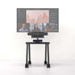 Heckler AV Hardware TV Mount Rolling Stand