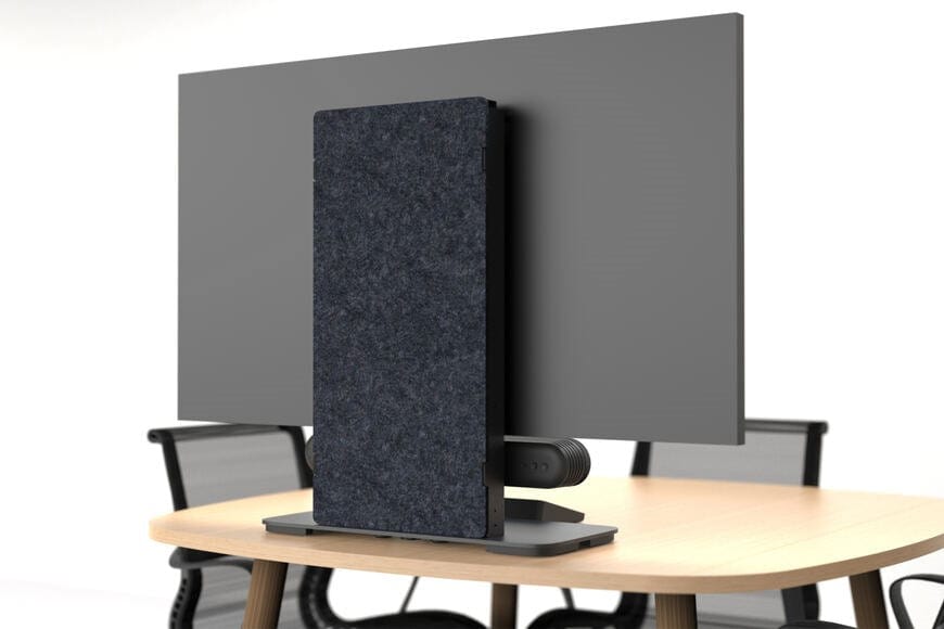 Compatible with displays up to 65", plus speaker bars and mini PCs, perfect for meetings.