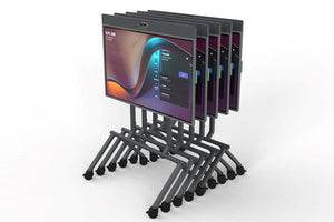 Heckler AV Hardware Stand for Rally Board 65 - Fixed Height - Black Grey