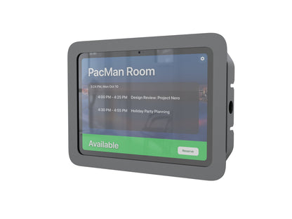 Heckler Room Scheduler for iPad 10th & 11th Gen (H753-BG), Side Mount on mullion