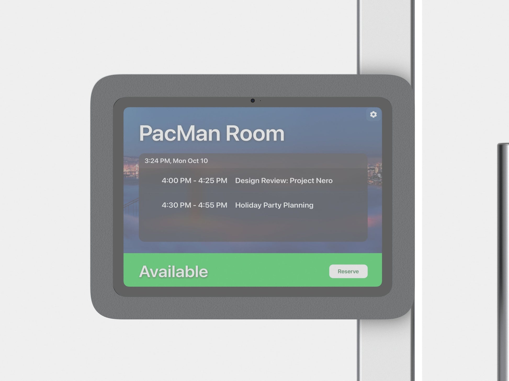 Heckler iPad Wall Mount Room Scheduler for iPad 10th Gen